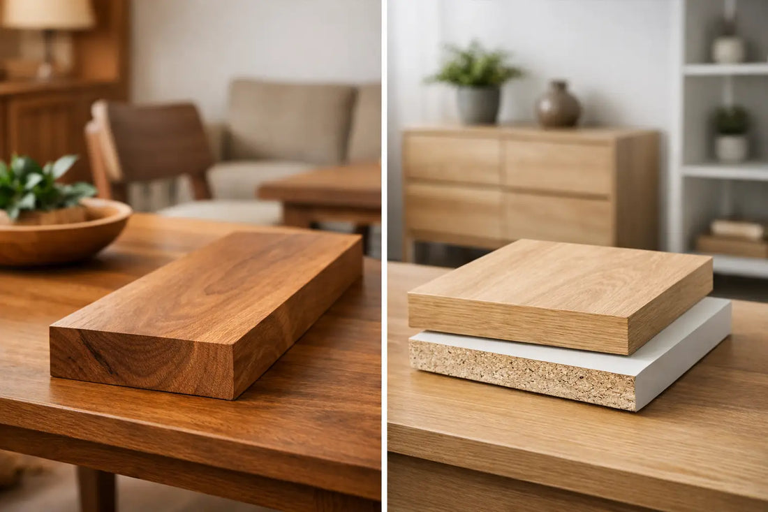 柚木家具與合成板比較，哪種更適合你家