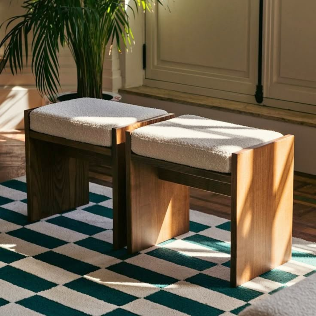 Solid Wood Bench