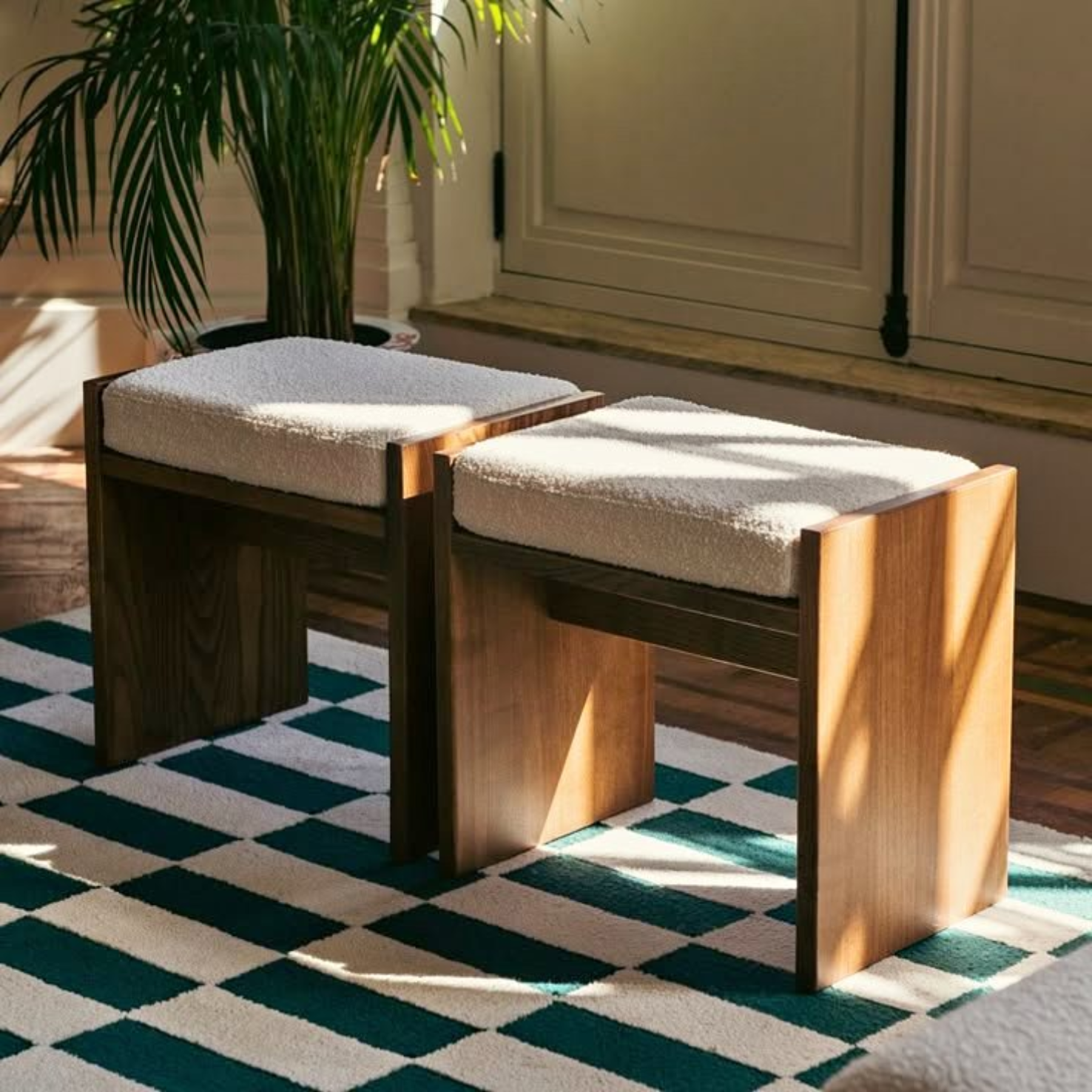 Solid Wood Bench