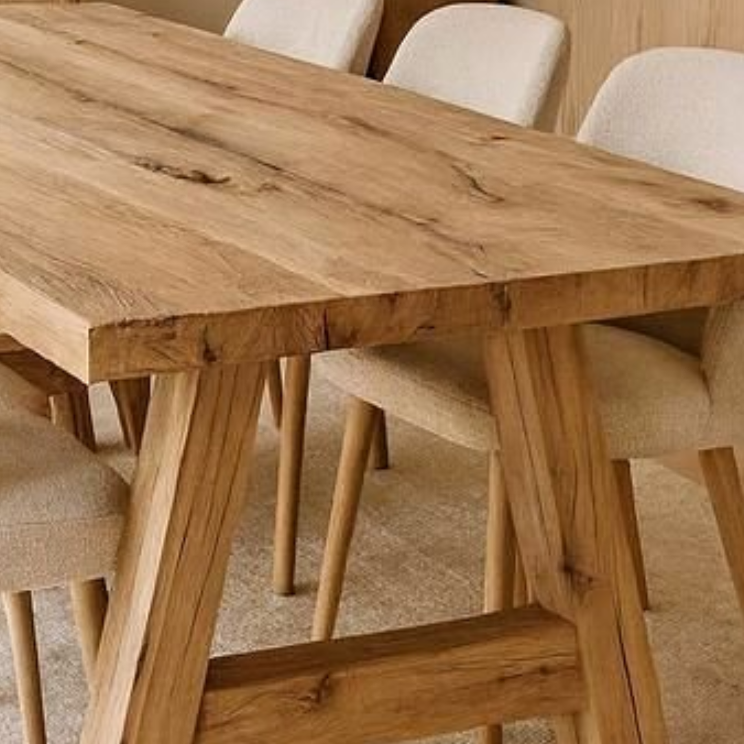 Solid Wood Dining Table
