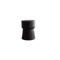 Solid Wood in Black Color Side Table