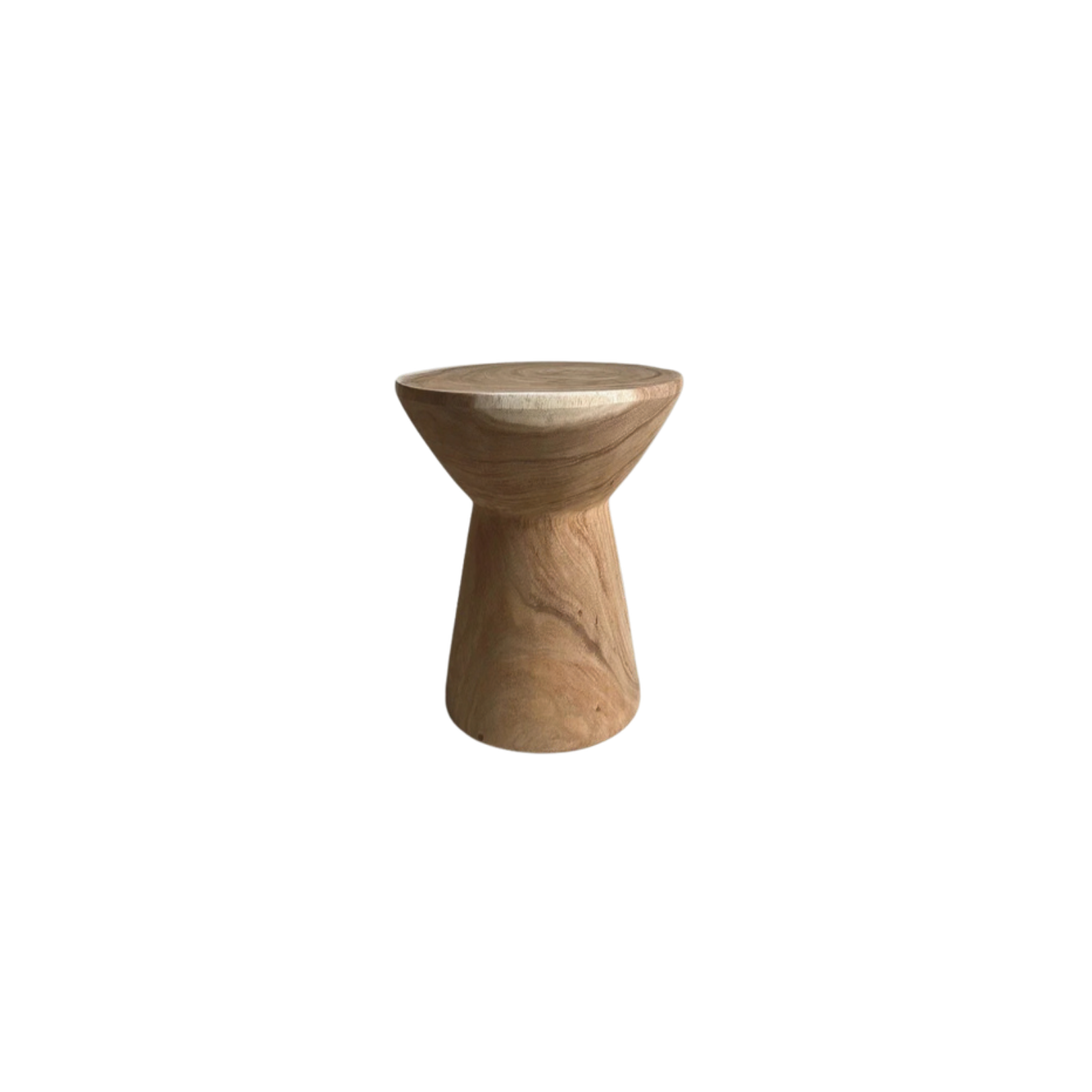 Solid Wood in Walnut color side table