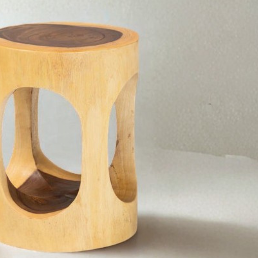 Solid Wood Side Table