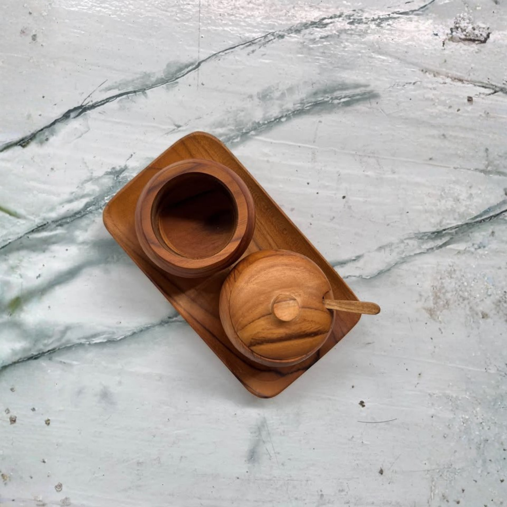 Seasoning Pot with Tray