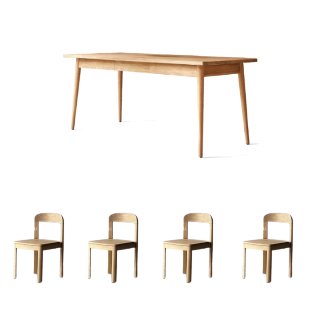 Dining table and chairs flash sales promotion