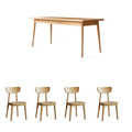 Dining table and chairs flash sales promotion package