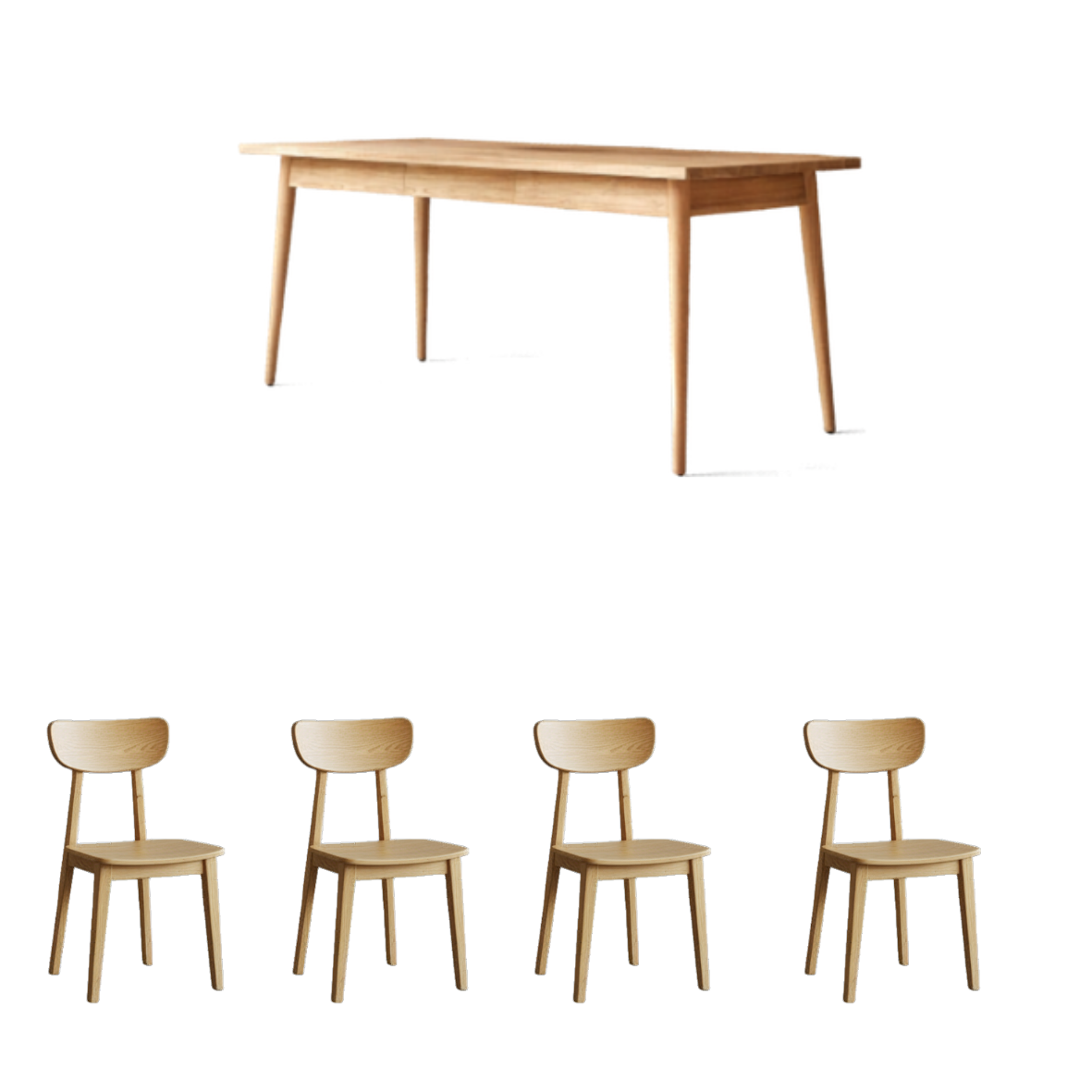 Dining table and chairs flash sales promotion package