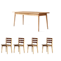 Dining table and chairs flash sales promotion