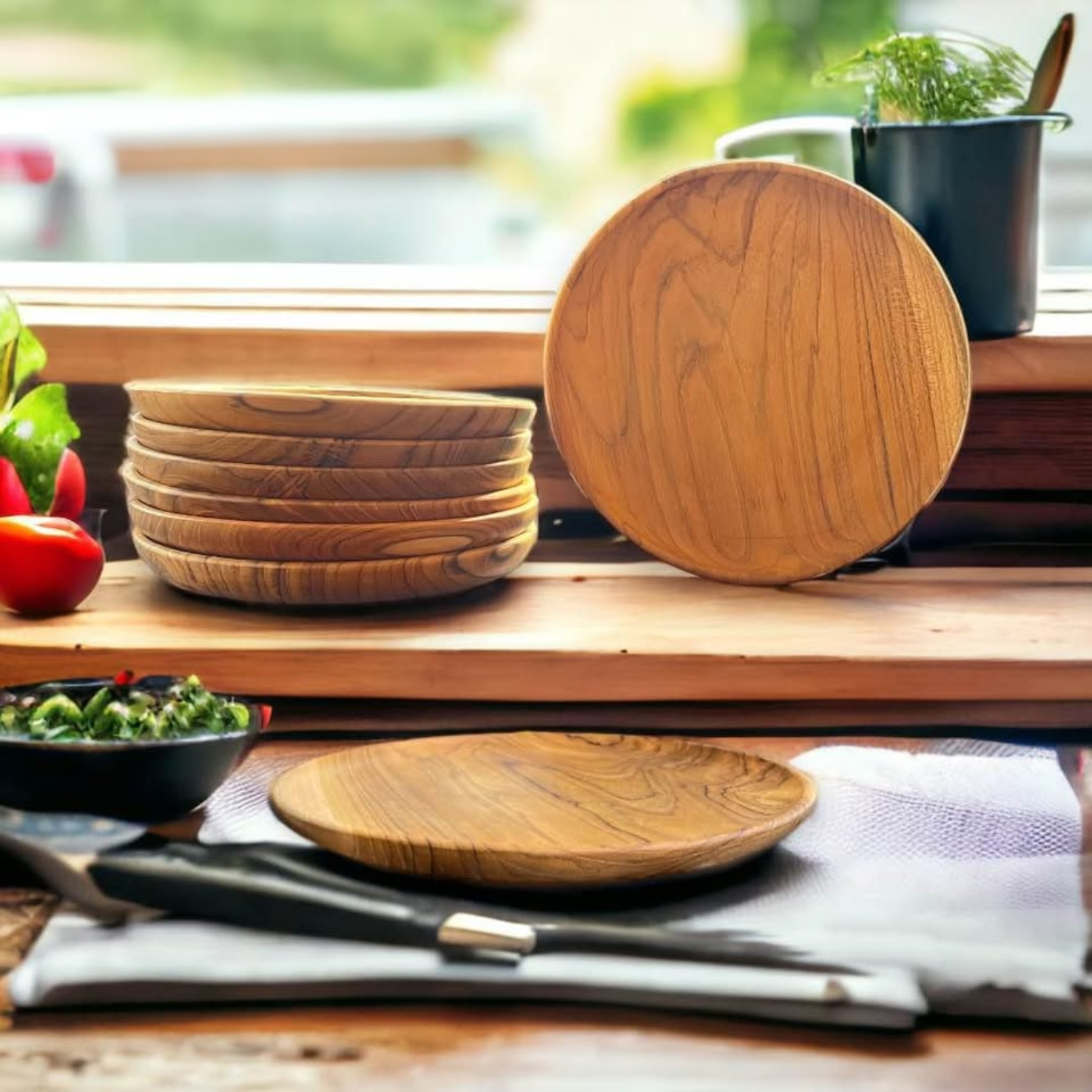 Wood Plates