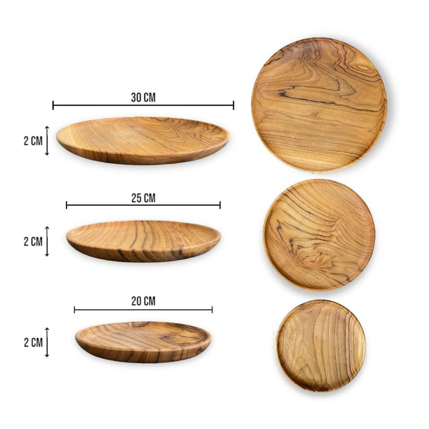 Wood Plates