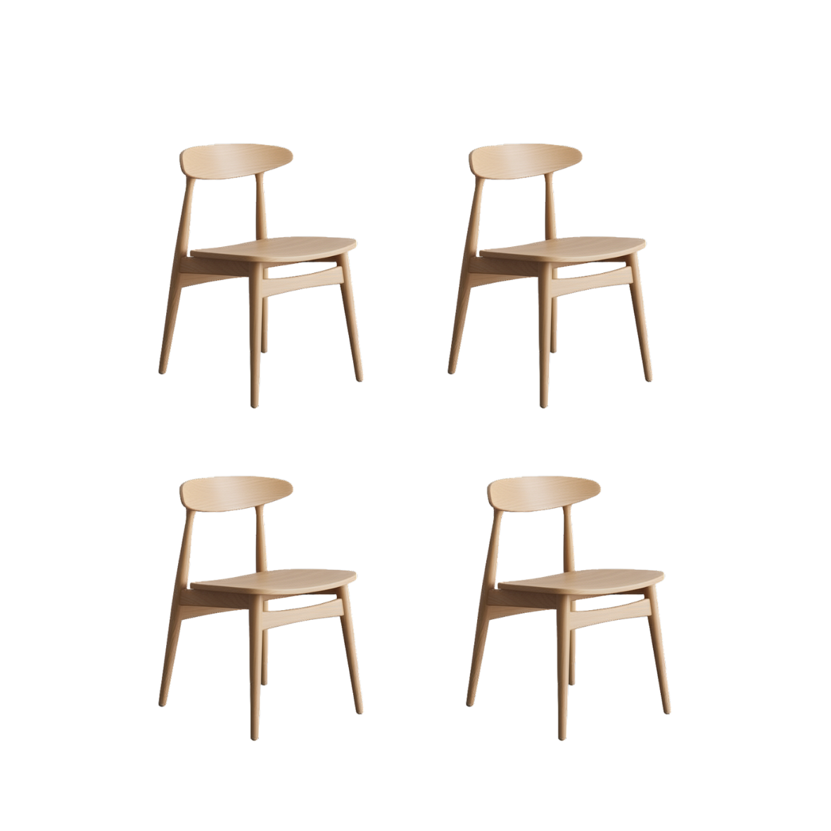 Dining Chairs x 4 nos.