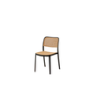 Solid Wood Chair with Rattan