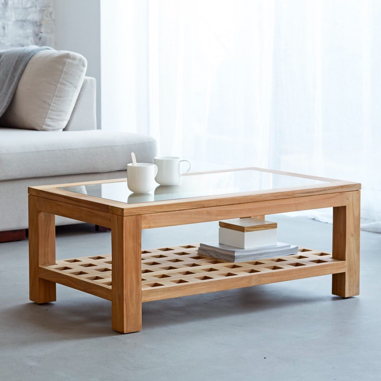 Solid Wood Coffee Table