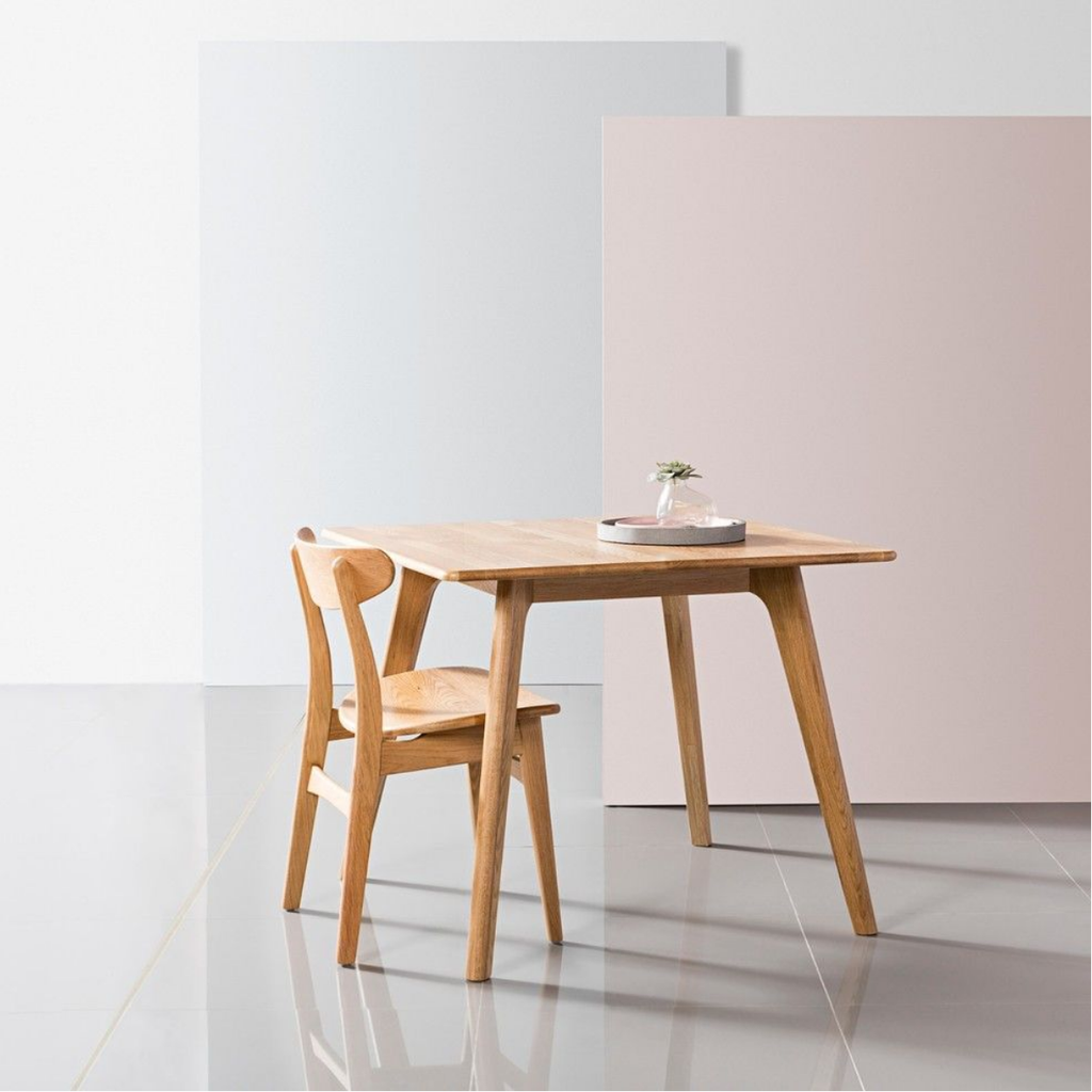 Solid Wood Square Dining Table