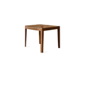 Solid Wood Square Shape Dining Table (with product display)