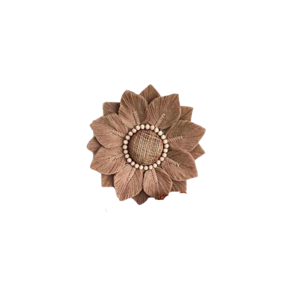 Macrame Fabric Flower Wall Deco