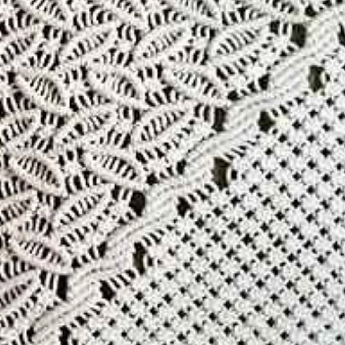 Handmade Macrame Cushion