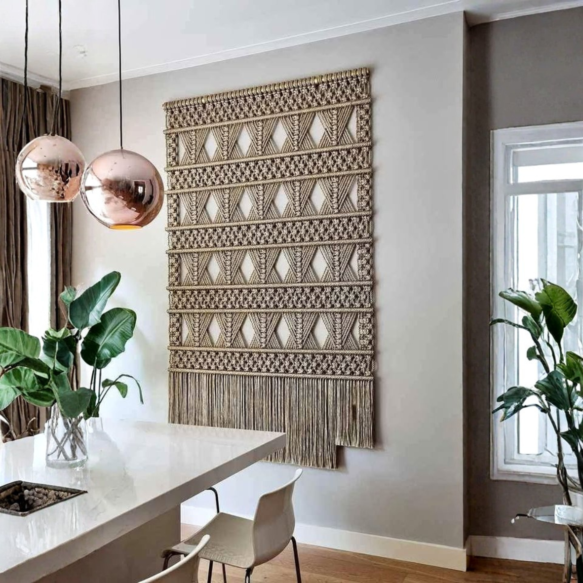Handmade Macrame Wall Deco