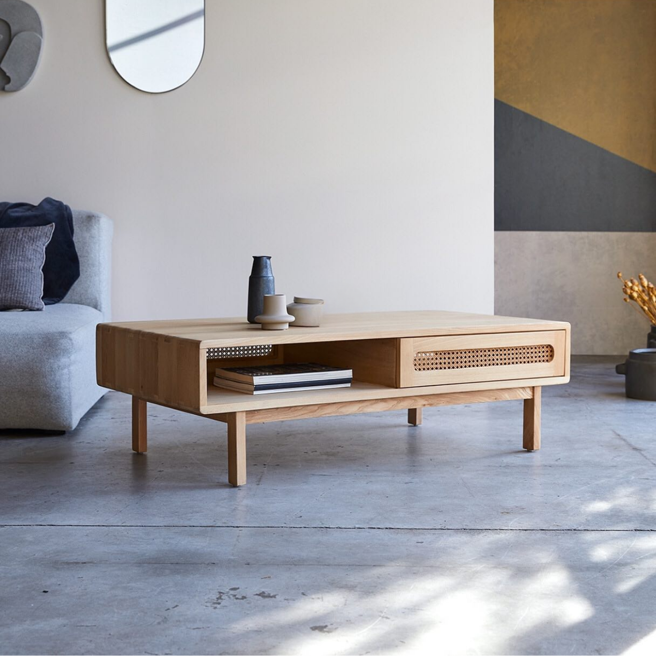 Solid Wood TV Cabinet