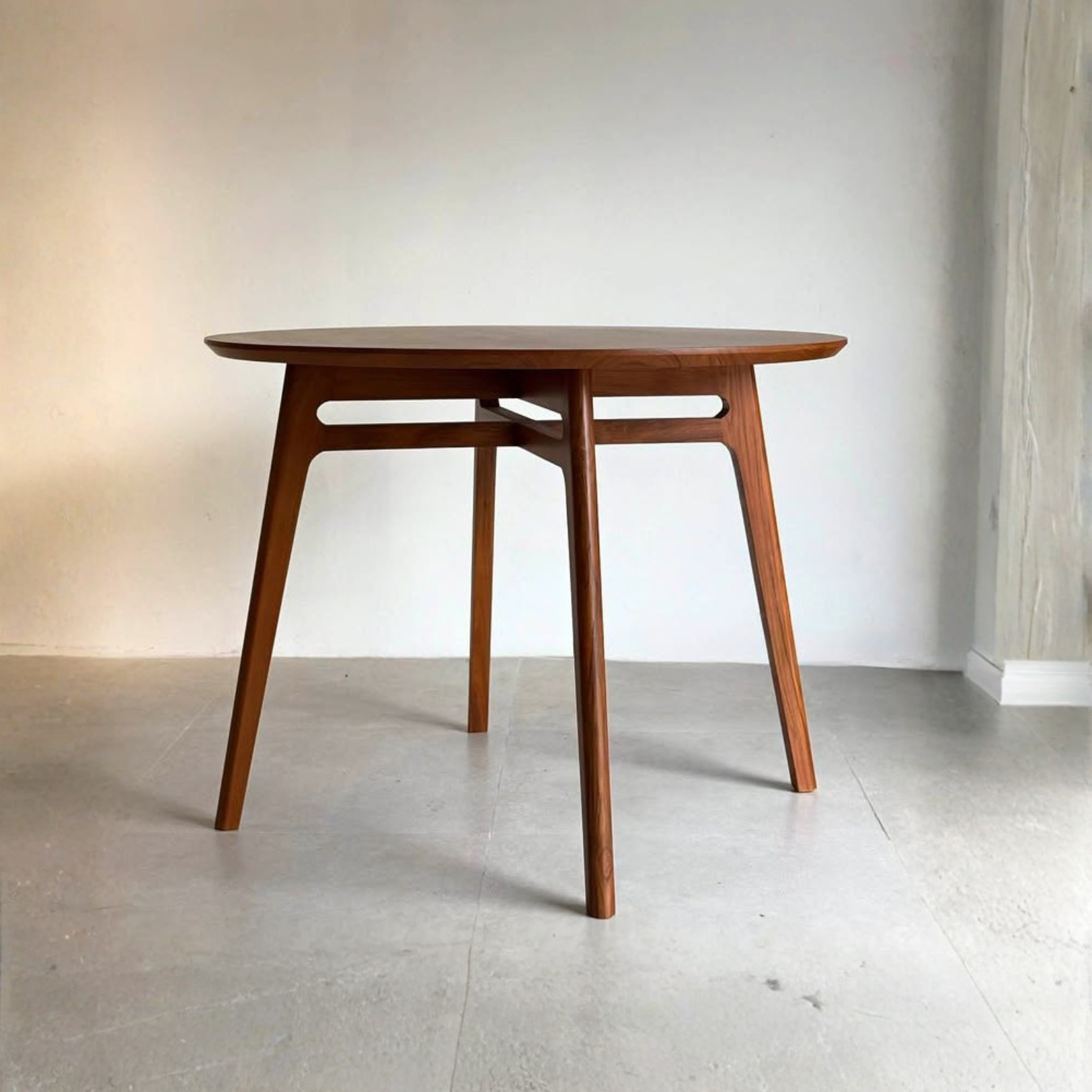 Solid Wood Round Dining Table