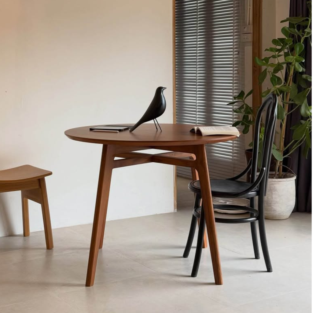 Solid Wood Round Dining Table