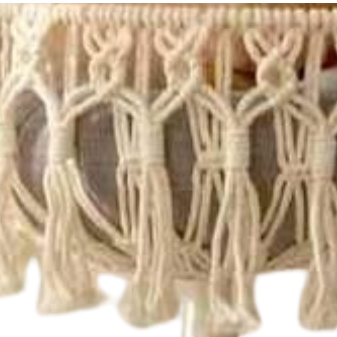 Handmade Macrame Cat's Basket