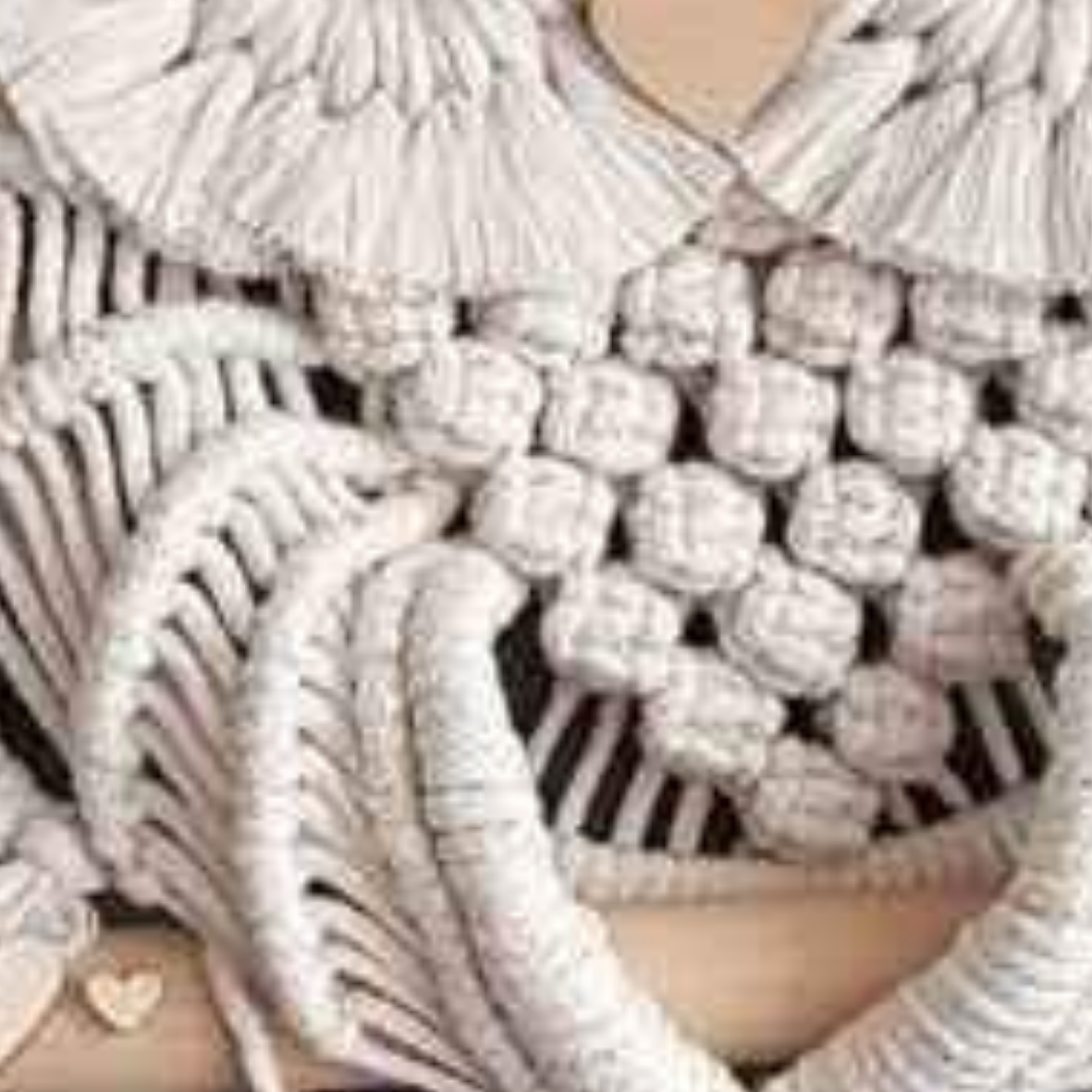 Handmade Macrame Owl Wall Deco
