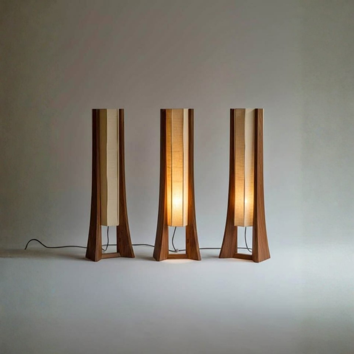 Solid Wood Table Lamp