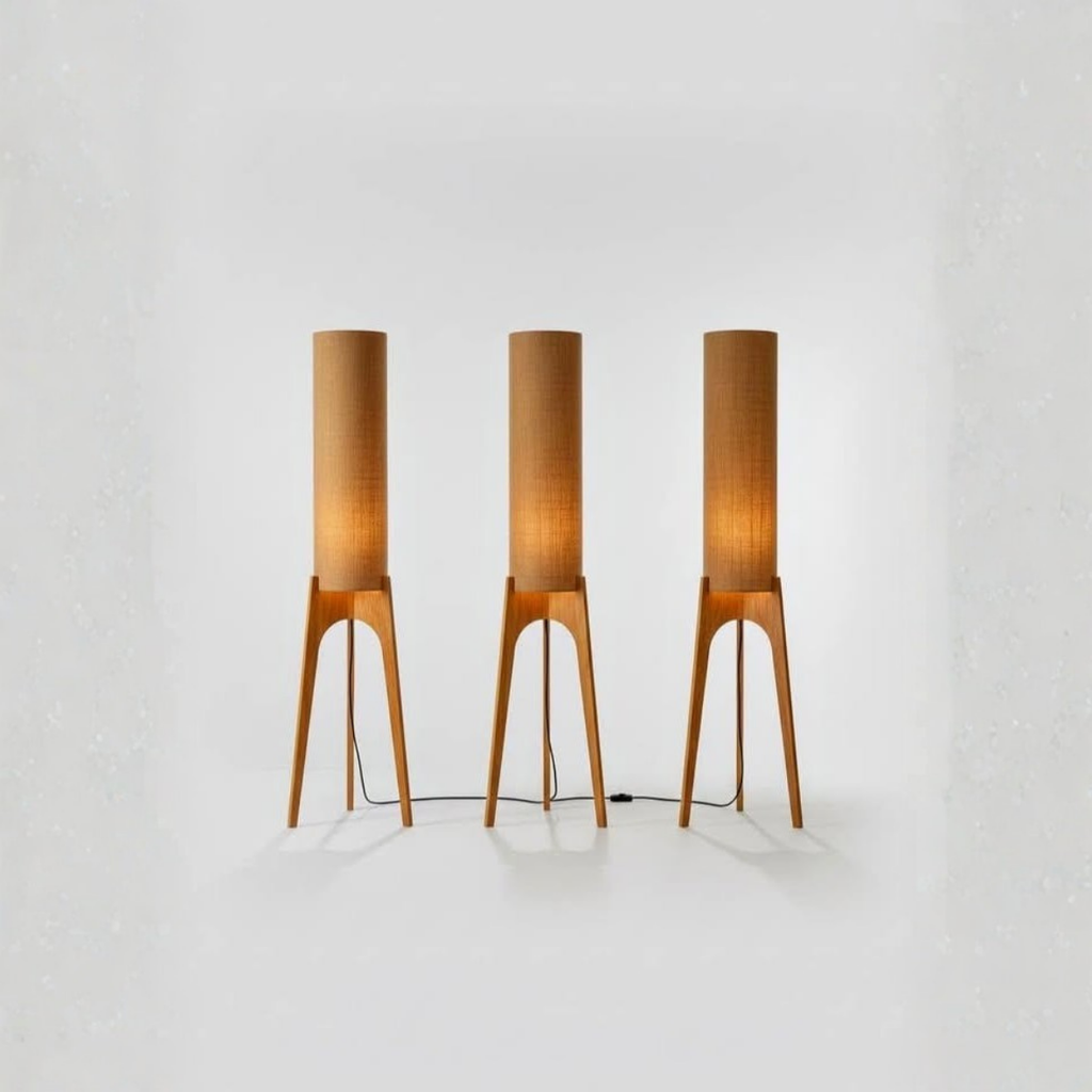 Solid Wood Table Lamp