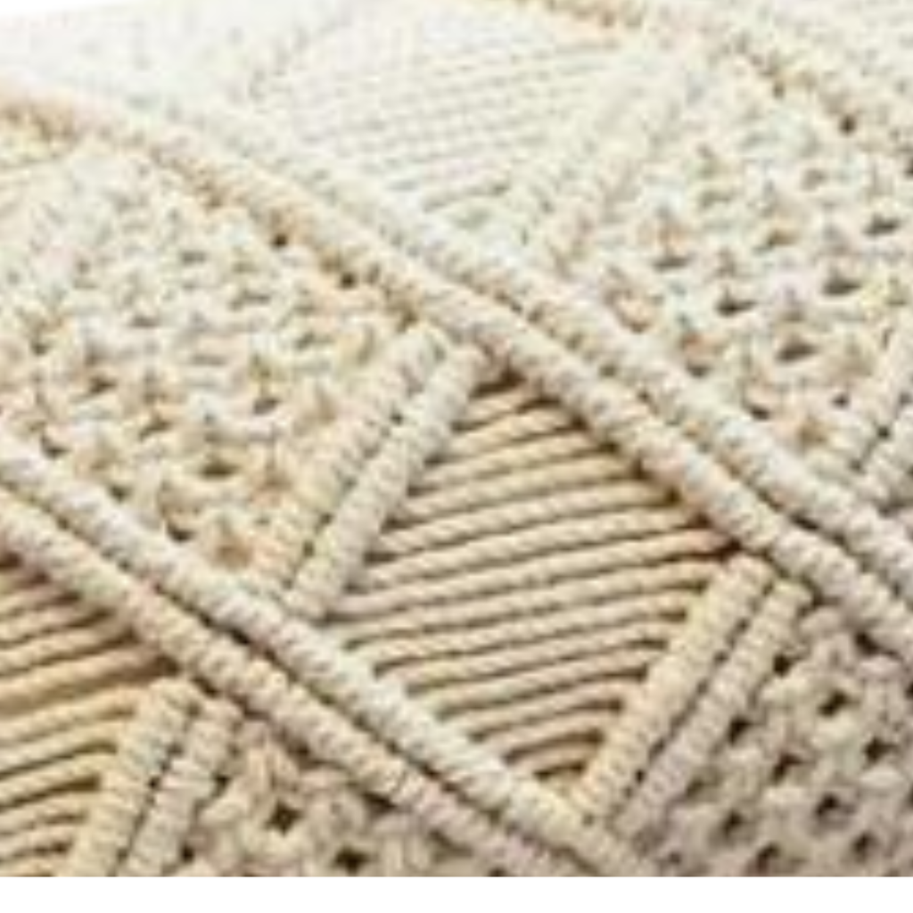 Handmade Macrame Cushion
