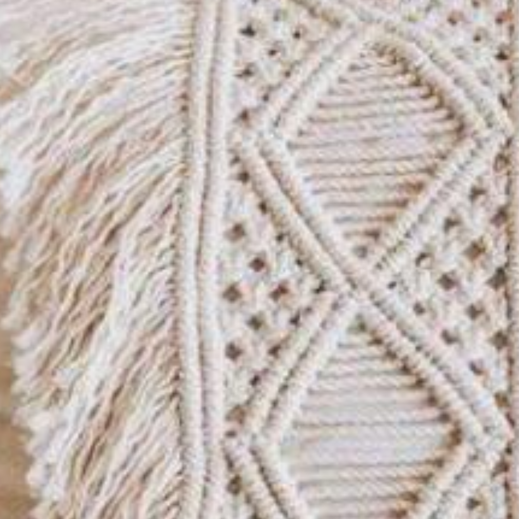Handmade Macrame Cushion