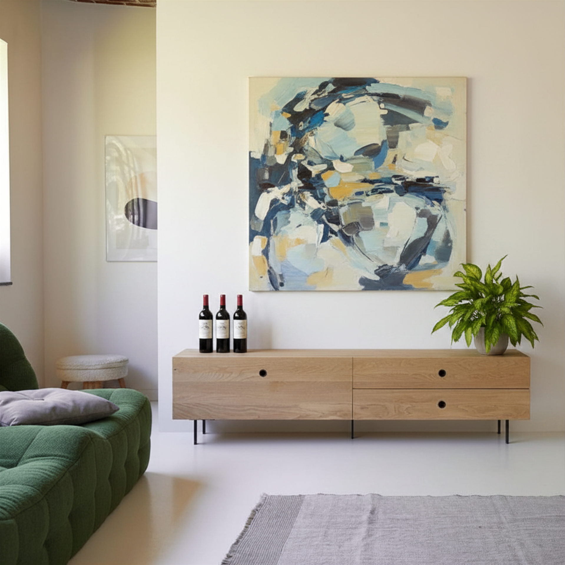 Solid Wood TV Cabinet