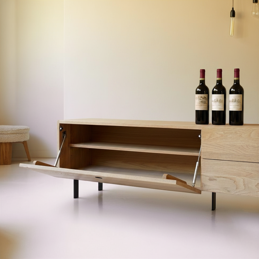 Solid Wood TV Cabinet