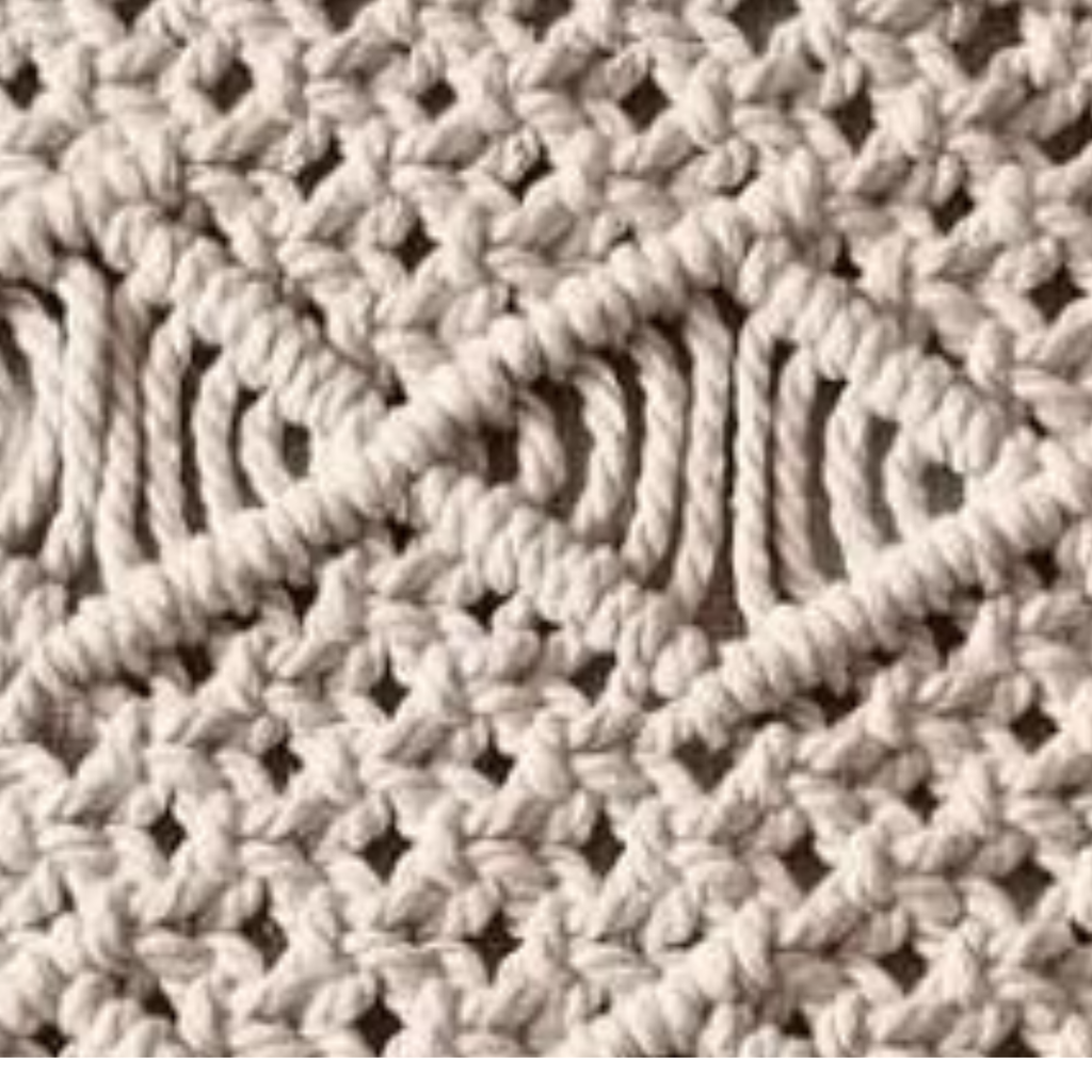 Handmade Macrame Cushion