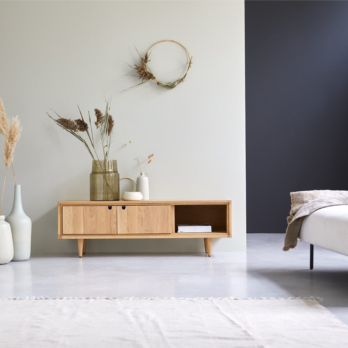 Solid Wood TV Cabinet