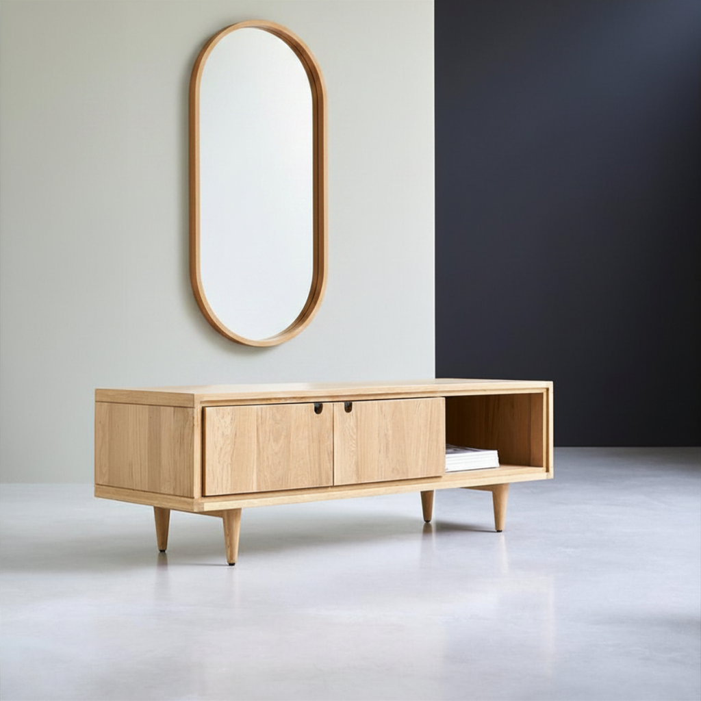 Solid Wood TV Cabinet