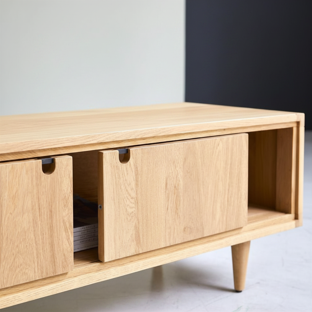 Solid Wood TV Cabinet