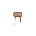 Solid Wood Rattan Side cabinet