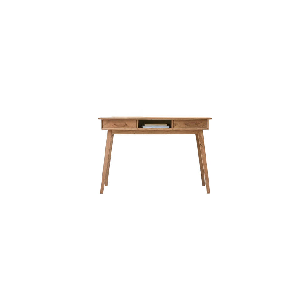 Solid Wood Side Cabinet in Living Room